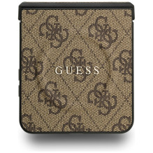 „Guess 4G Classic MagSafe“ dėklas, skirtas „Samsung Galaxy Z Flip 7“ – rudas