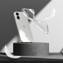 „Ringke Air“ dėklas, skirtas „iPhone 17“ – permatomas