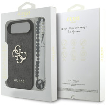 „Guess 4G Strap 4G Classic“ logotipo dėklas, skirtas „iPhone Air“ – juodas