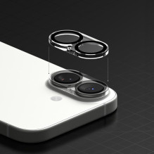 „Ringke“ pilno dydžio kameros dėklai, 2 vnt. pakuotė, skirti „iPhone 17“ – juodi