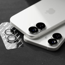 „Ringke“ pilno dydžio kameros dėklai, 2 vnt. pakuotė, skirti „iPhone 17“ – juodi
