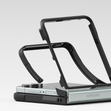 „Ringke Onyx“ magnetinis „MagSafe“ dėklas, skirtas „Samsung Galaxy Z Flip 7“ – juodas