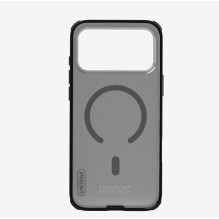 „Nillkin Super Frosted Shield Pro“ magnetinis dėklas, suderinamas su „MagSafe“, skirtas „iPhone 17 Pro Max“ – permatomas
