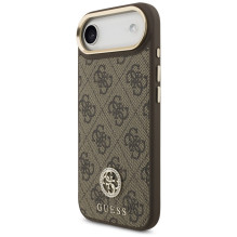 „Guess 4G Strass Logo MagSafe“ dėklas, skirtas „iPhone Air“ – rudas