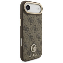 „Guess 4G Strass Logo MagSafe“ dėklas, skirtas „iPhone Air“ – rudas