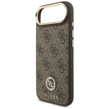 „Guess 4G Strass Logo MagSafe“ dėklas, skirtas „iPhone Air“ – rudas