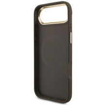 „Guess 4G Strass Logo MagSafe“ dėklas, skirtas „iPhone Air“ – rudas