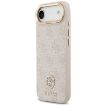 Guess 4G Strass Logo MagSafe Case for iPhone Air - Pink