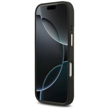 „Guess 4G Stripe MagSafe“ dėklas, skirtas „iPhone 17 Pro“ – juodas