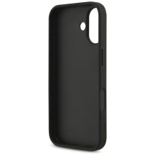 „Guess“ fiksuoto blizgučių dizaino „iPhone 17“ dėklas – juodas