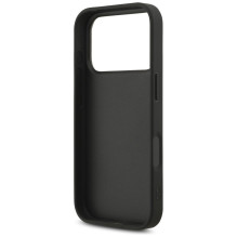 „Guess“ fiksuoto blizgučių dizaino „iPhone 17 Pro“ dėklas – juodas