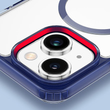 Dux Ducis Clin2 dėklas iPhone 14 Plus magnetinis MagSafe dangtelis rožinis