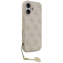 „Guess 4G Charms Collection“ „MagSafe“ dėklas, skirtas „iPhone 17“ – rožinis