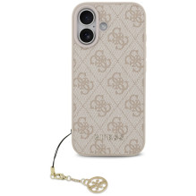 „Guess 4G Charms Collection“ „MagSafe“ dėklas, skirtas „iPhone 17“ – rožinis