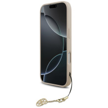 „Guess 4G Charms Collection“ „MagSafe“ dėklas, skirtas „iPhone 17“ – rožinis