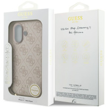 „Guess 4G Charms Collection“ „MagSafe“ dėklas, skirtas „iPhone 17“ – rožinis