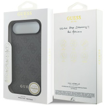 „Guess 4G Charms Collection“ „MagSafe“ dėklas, skirtas „iPhone Air“ – juodas