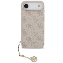 „Guess 4G Charms Collection“ „MagSafe“ dėklas, skirtas „iPhone Air“ – rožinis