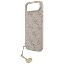 Guess 4G Charms Collection MagSafe Case for iPhone Air - Pink