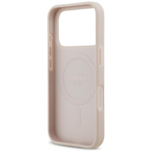 Guess 4G Circle Classic Logo MagSafe Case for iPhone 17 Pro - Pink