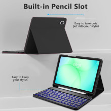 Tech-Protect SC Pen Case for Samsung Galaxy Tab A9 / A11 8.7 X110 / X115 / X133 / X135 - Black Tech-Protect SC Pen Case for Samsung Galaxy Tab A9 / A11 8.7 X110 / X115 / X133 / X135 - Black