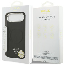„Guess“ trikampio logotipo „MagSafe“ dėklas, skirtas „iPhone Air“ – juodas