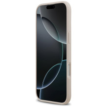 „Guess 4G Circle Classic Logo MagSafe“ dėklas, skirtas „iPhone Air“ – rožinis