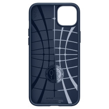 Spigen skystas oro dėklas, skirtas iPhone 14 Plus – mėlynas
