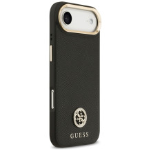 „Guess“ grūdėto Strass logotipo „MagSafe“ dėklas, skirtas „iPhone Air“ – juodas