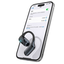 „Dudao U4Pro Bluetooth“ ausinės, universalios abiem ausims – juodos