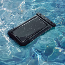„Spigen A611P“ 2 vnt. vandeniui atsparių dėklų pakuotė – matinės juodos spalvos