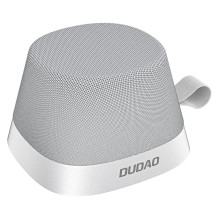 „Dudao Y20“ belaidė kolonėlė su magnetiniu laikikliu „Bluetooth 5.3“ – sidabrinė