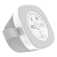 „Dudao Y20“ belaidė kolonėlė su magnetiniu laikikliu „Bluetooth 5.3“ – sidabrinė