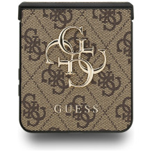 „Guess Big 4G Logo Classic“ dėklas, skirtas „Samsung Galaxy Z Flip 7“ – rudas