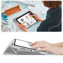 „TechProtect SmartCase Pen“ dėklas, skirtas „Xiaomi Poco Pad M1“ / „Redmi Pad 2 Pro 12.1“ – pilkas „TechProtect SmartCase Pen“ dėklas, skirtas „Xiaomi Poco Pad M1“ / „Redmi Pad 2 Pro 12.1“ – pilkas
