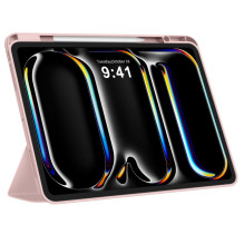 „Tech-Protect SC“ rašiklio dėklas, skirtas „iPad Pro 13“ 7 / 8 / 2024–2025 – rožinis