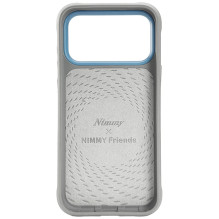 „Nimmy Glasses Cool Nag“ dėklas, skirtas „iPhone 17 Pro Max“ – pilkas „Nimmy Glasses Cool Nag“ dėklas, skirtas „iPhone 17 Pro Max“ – pilkas