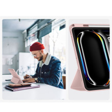 „Tech-Protect SC“ rašiklio dėklas, skirtas „iPad Pro 13“ 7 / 8 / 2024–2025 – rožinis