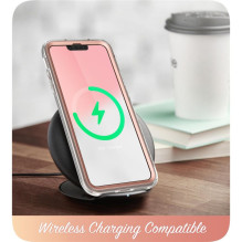 Supcase Cosmo iPhone 14 Plus dėklas – rožinis marmuras