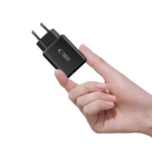 Tech-Protect NCA65W-GAN 3-Port 65W Wall Charger - Black