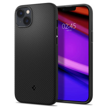 Spigen Mag Armor iPhone 14 Plus dėklas – matinės juodos spalvos