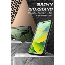 Supcase Unicorn Beetle Pro iPhone 14 Plus dėklas – žalias