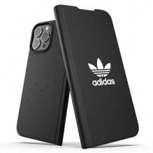 Adidas OR Booklet Case BASIC iPhone 13 Pro Max 6,7" czarno biały / black white 47127