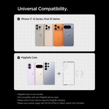 „Spigen EV15MAQ Essential Qi2 MagSafe“ automobilio laikiklis oro išleidimo angai - juodas