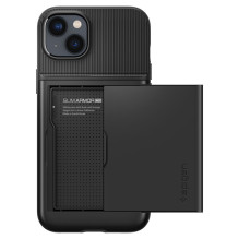 Spigen Slim Armor CS dėklas, skirtas iPhone 14 Plus – juodas