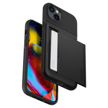 Spigen Slim Armor CS dėklas, skirtas iPhone 14 Plus – juodas