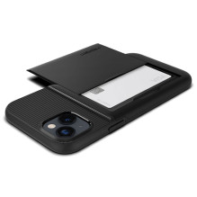Spigen Slim Armor CS dėklas, skirtas iPhone 14 Plus – juodas