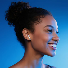 „Tech-Protect UltraBoost TWS Core G2“ ausinės – baltos