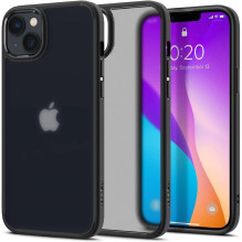Spigen Ultra Hybrid iPhone 14 Plus dėklas – matinės juodos spalvos