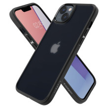 Spigen Ultra Hybrid iPhone 14 Plus dėklas – matinės juodos spalvos